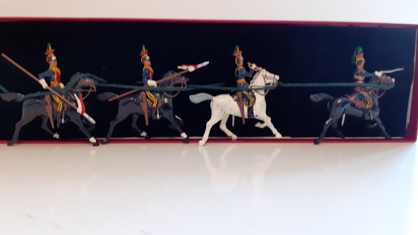 Britains 8959 5th Royal Irish Lancers 1997 1:32 metal boxed S720