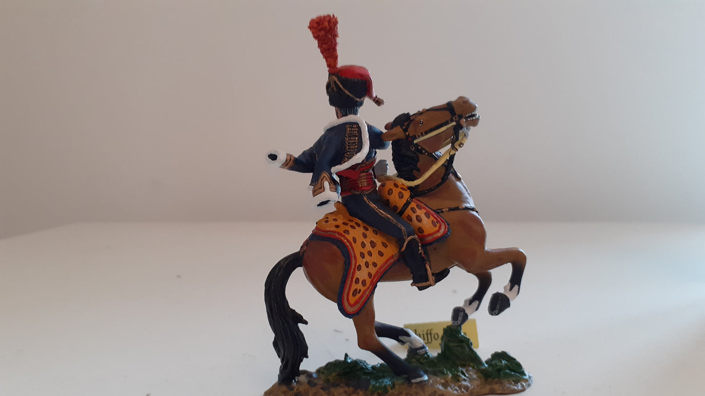 King and country Horse officer artillery Napoleonic mounted boxd 1:30  na66 S454