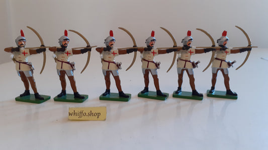 BRITAINS 40235 Knights Of Agincourt english longbow archers 2003 1:32  s8b30