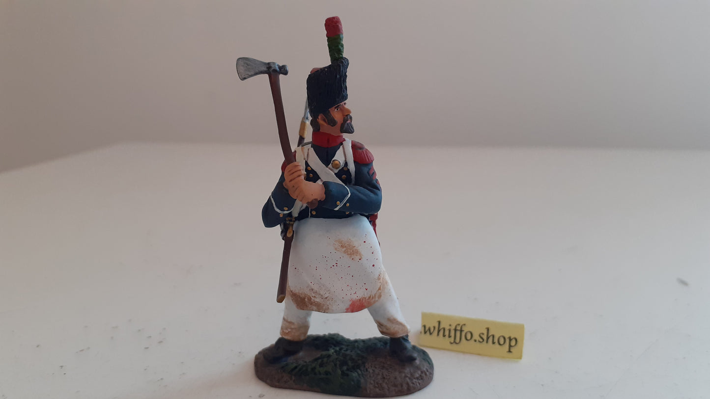 Britains 36004 french sapper Napoleonic  waterloo 2009 1:32 b619
