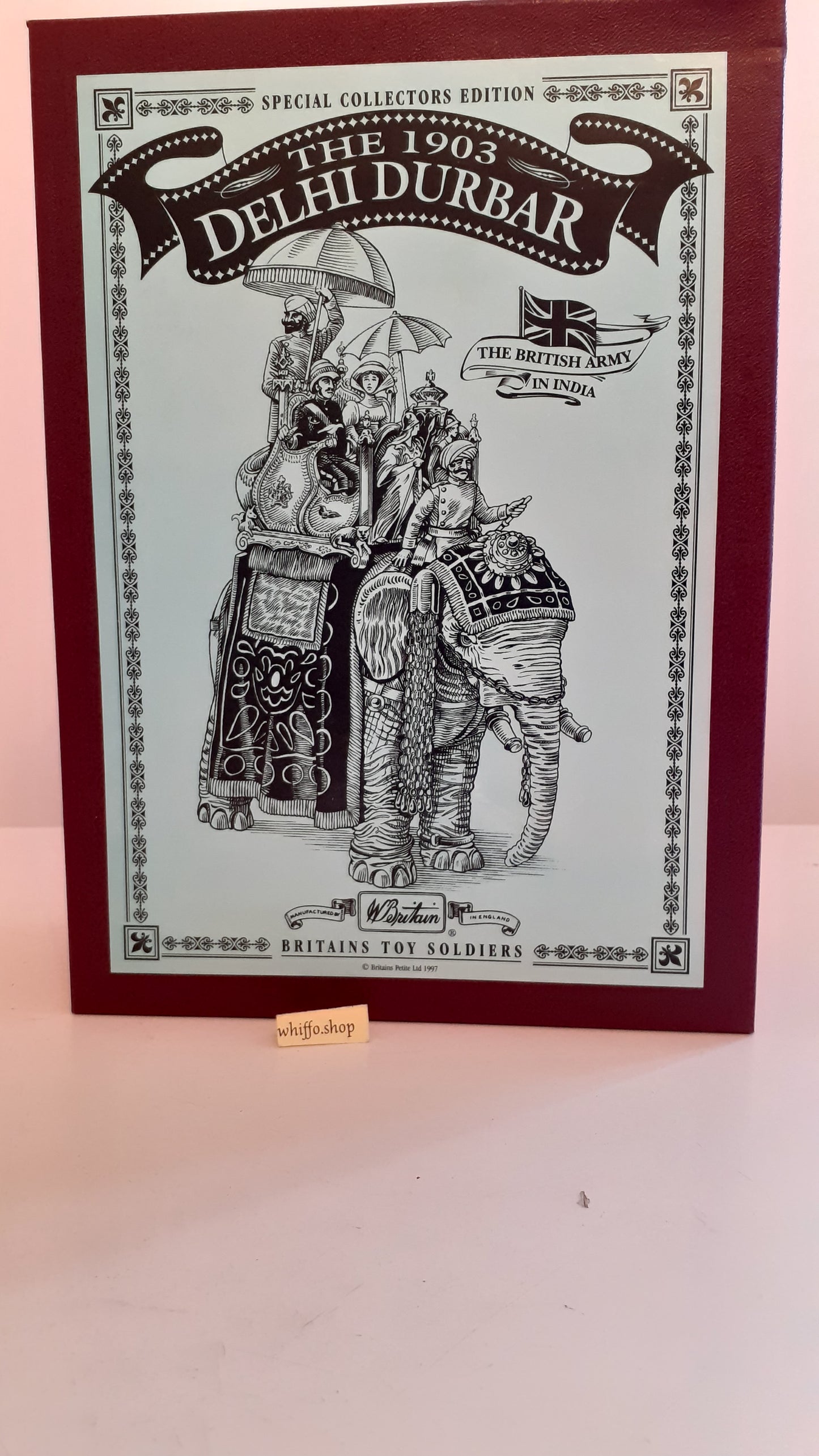 Britains 8848 1903 Delhi Durbar State Royal Elephant boxed 1997 Wdb80