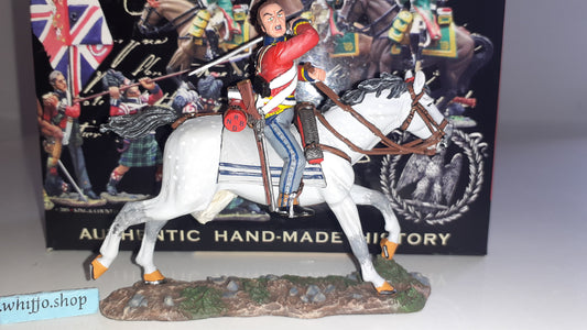 King and country Na86 Scots Greys Slashing 2006 Napoleonic Waterloo box S772