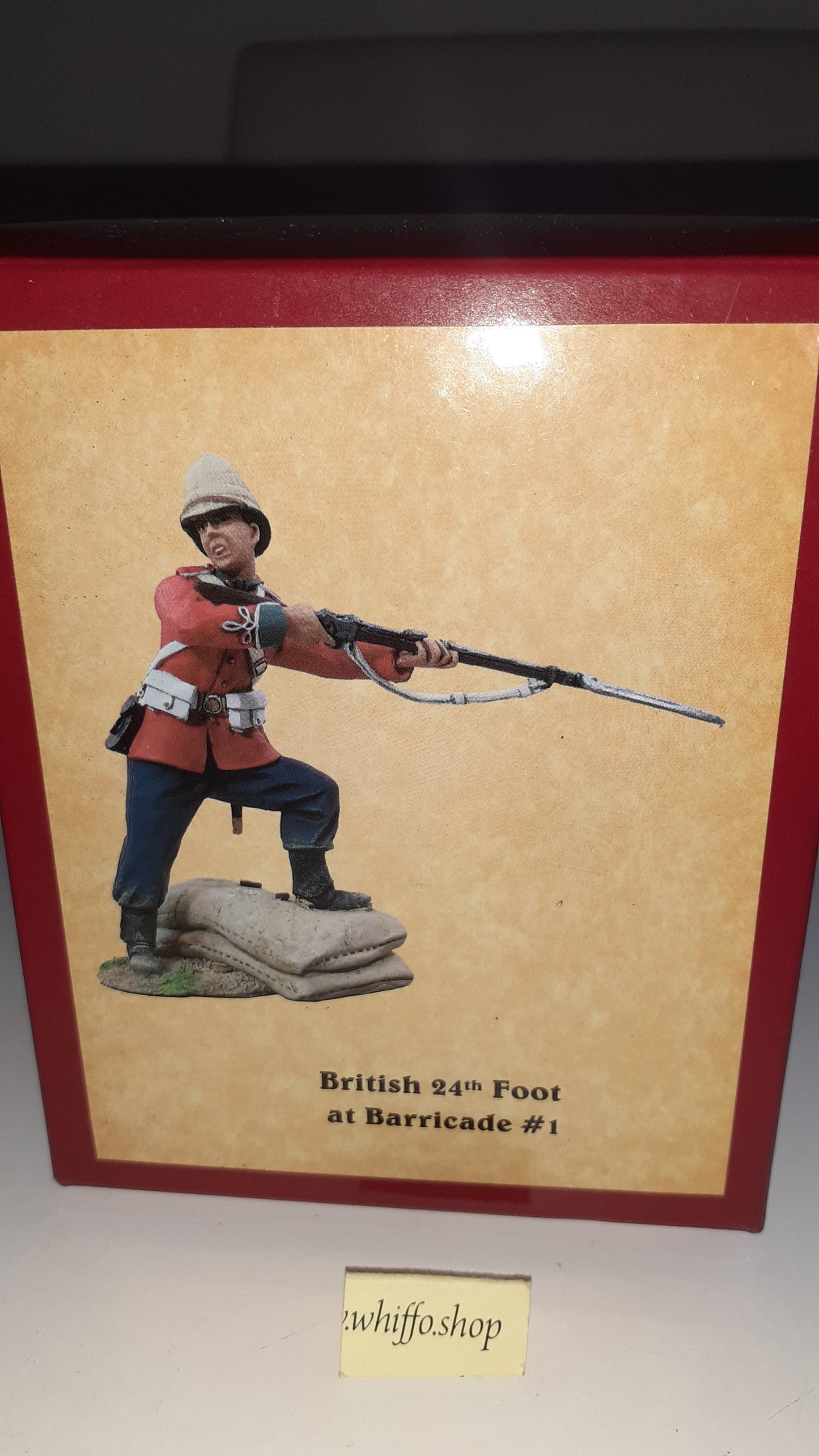 Britains 20017 Zulu wars 24th Foot  1:32  2008 boxed B11