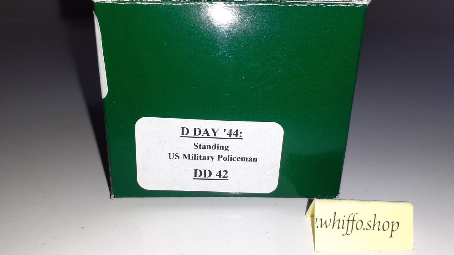 King and country Ww2 US Military Police Mp D-day Dd042 Dd42 2003 boxed 1:30 W16