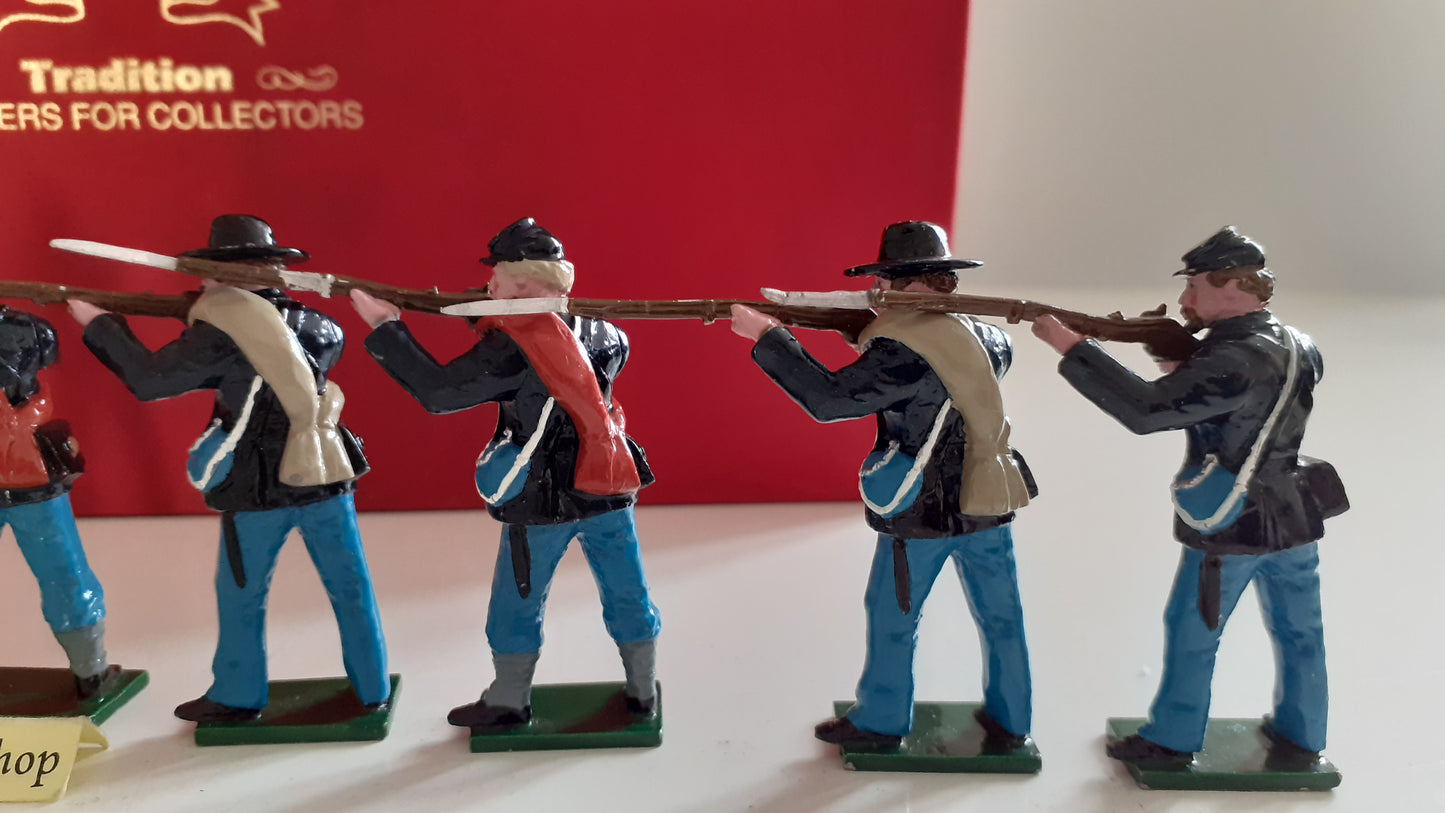 tradition 904 acw union infantry 1995 made 1:32 metal S450