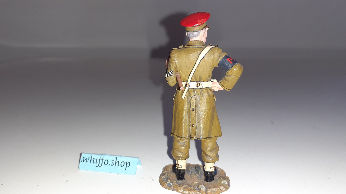 King and country Ww2 Fob051  British Mp Shouting 2010 no box 1:30 W1211