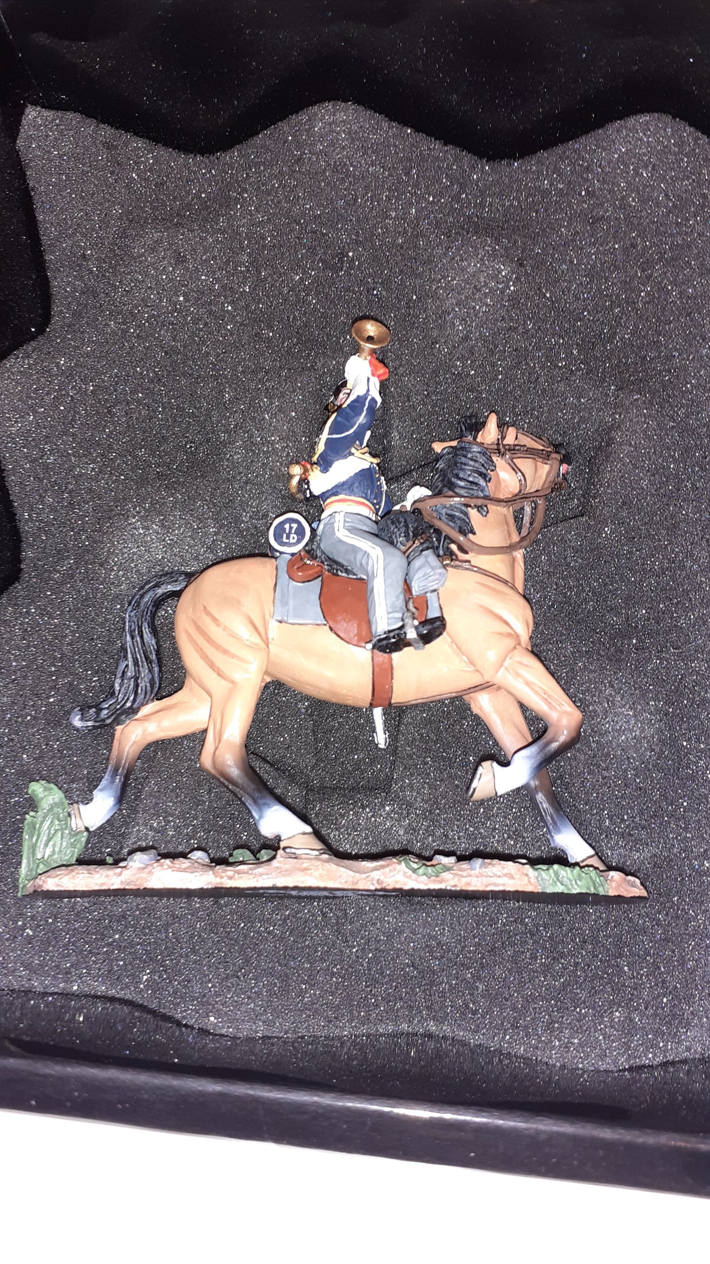 King and country crimean war crw5 Crw05 17th Lancer Bugler Light Brigade  box s840