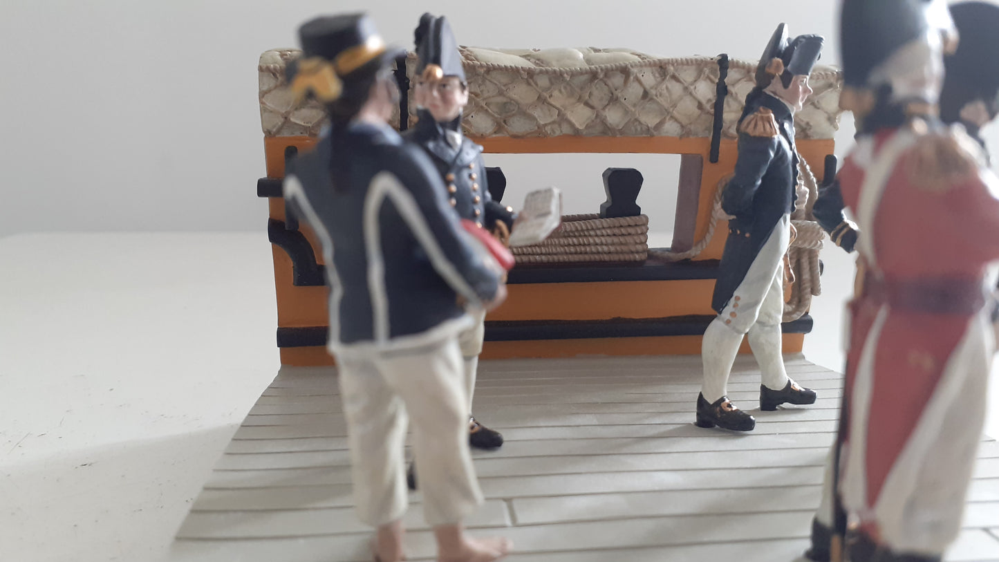 Britains limited edition 41118 Nelson on deck Trafalgar hms victory  1:32  s165