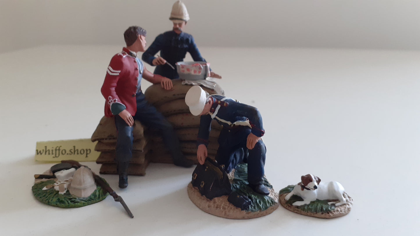 Britains 20042 24th foot ramc surgeon reynolds 1000 made Zulu War 2009 s876