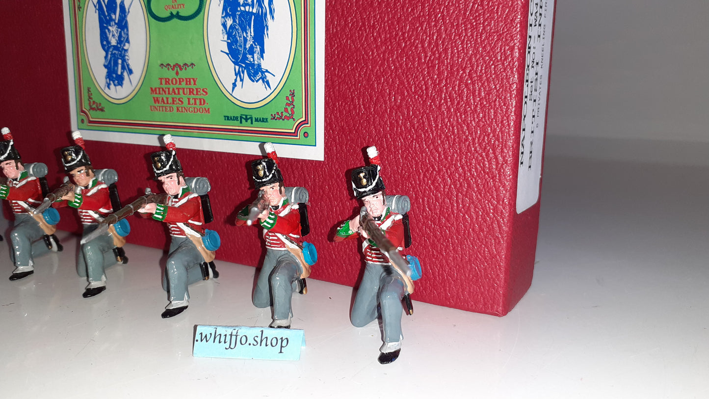 trophy miniatures 1991 Wa4 british infantry Waterloo Napoleonic 1:32 Box S7