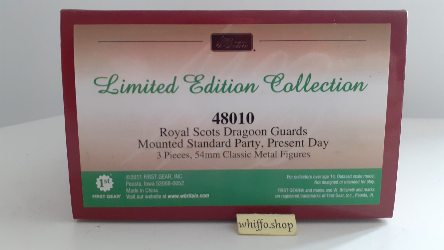 Britains 48010 royal scots dragoon guards greys 2011 1:32 ltd edition wb36