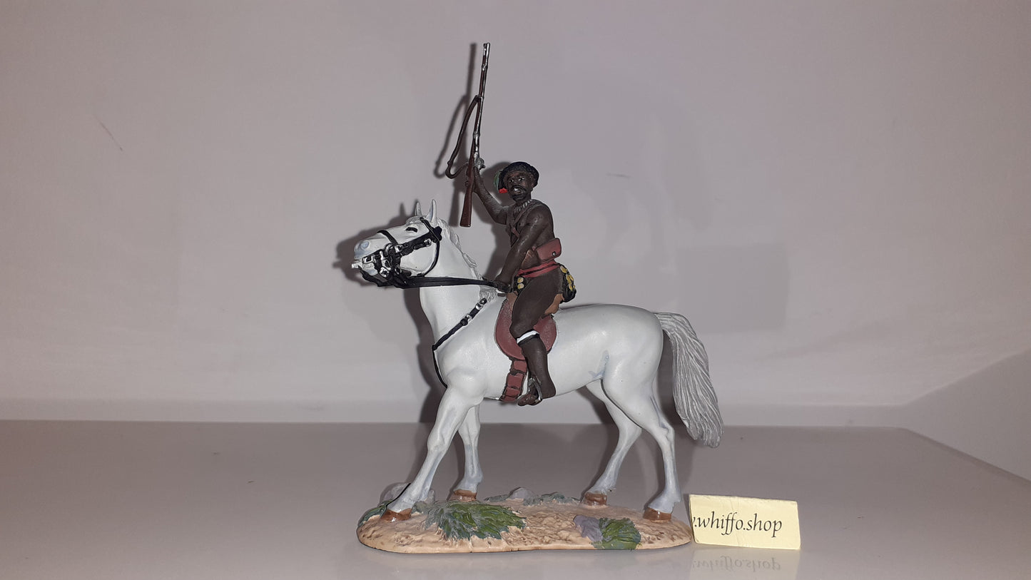 Britains 20048 Zulu War Induna Prince Dabulamanzi Mounted 2008 boxed S8