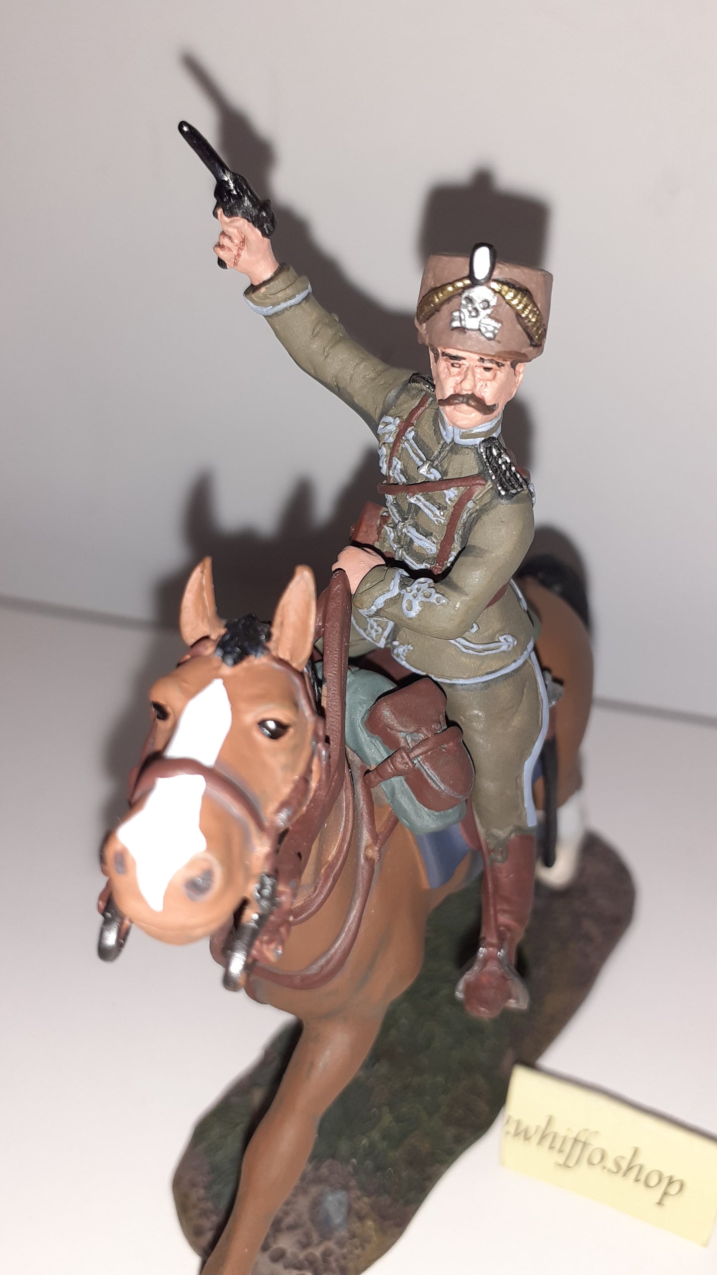 Britains ww1 17674 2006 German Deaths Head Hussar Cavalry 1914 metal boxed S2