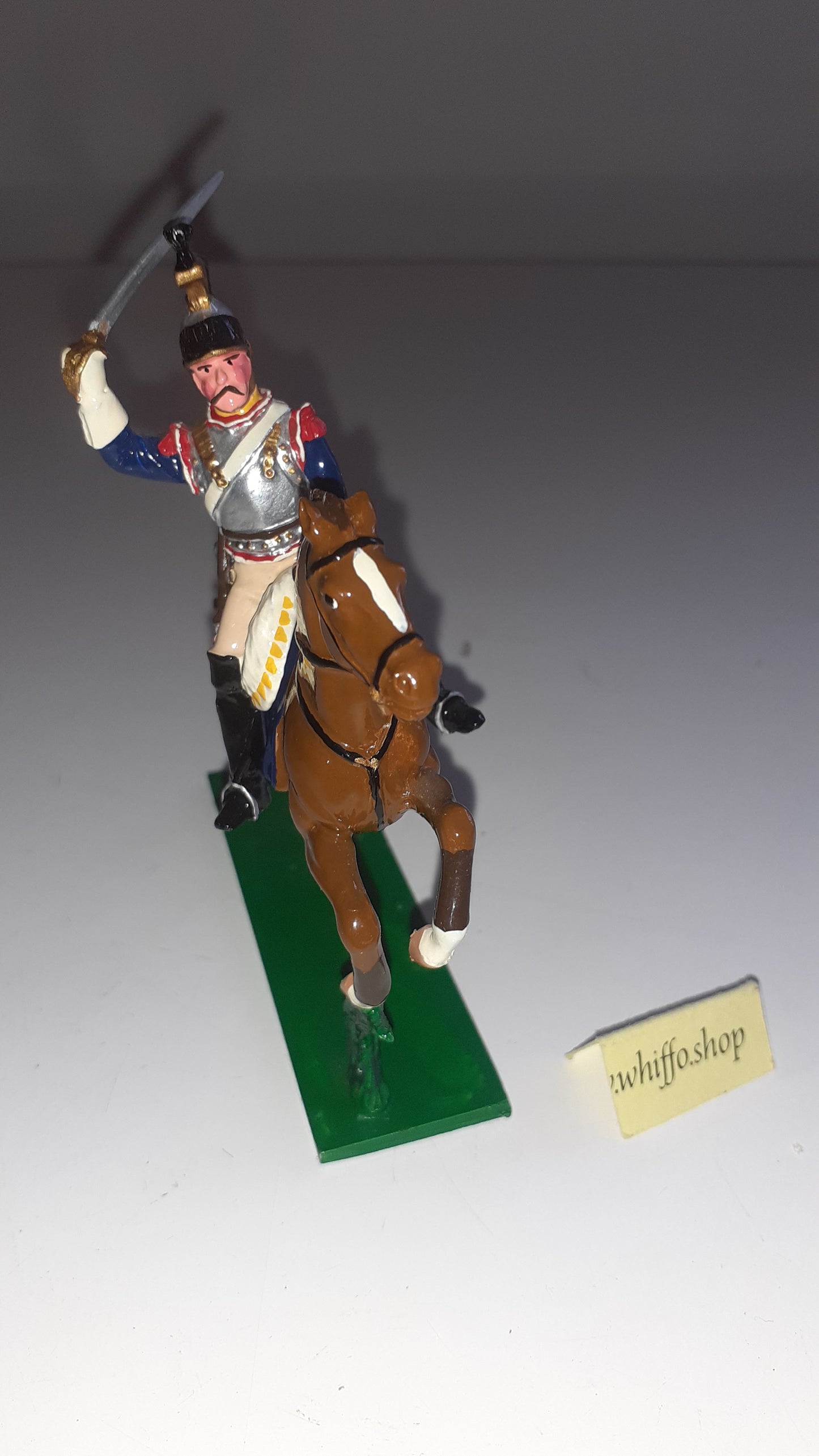 Early trophy miniatures 1991 Napoleonic War French Cuirassier Wa10a 1:32 s2