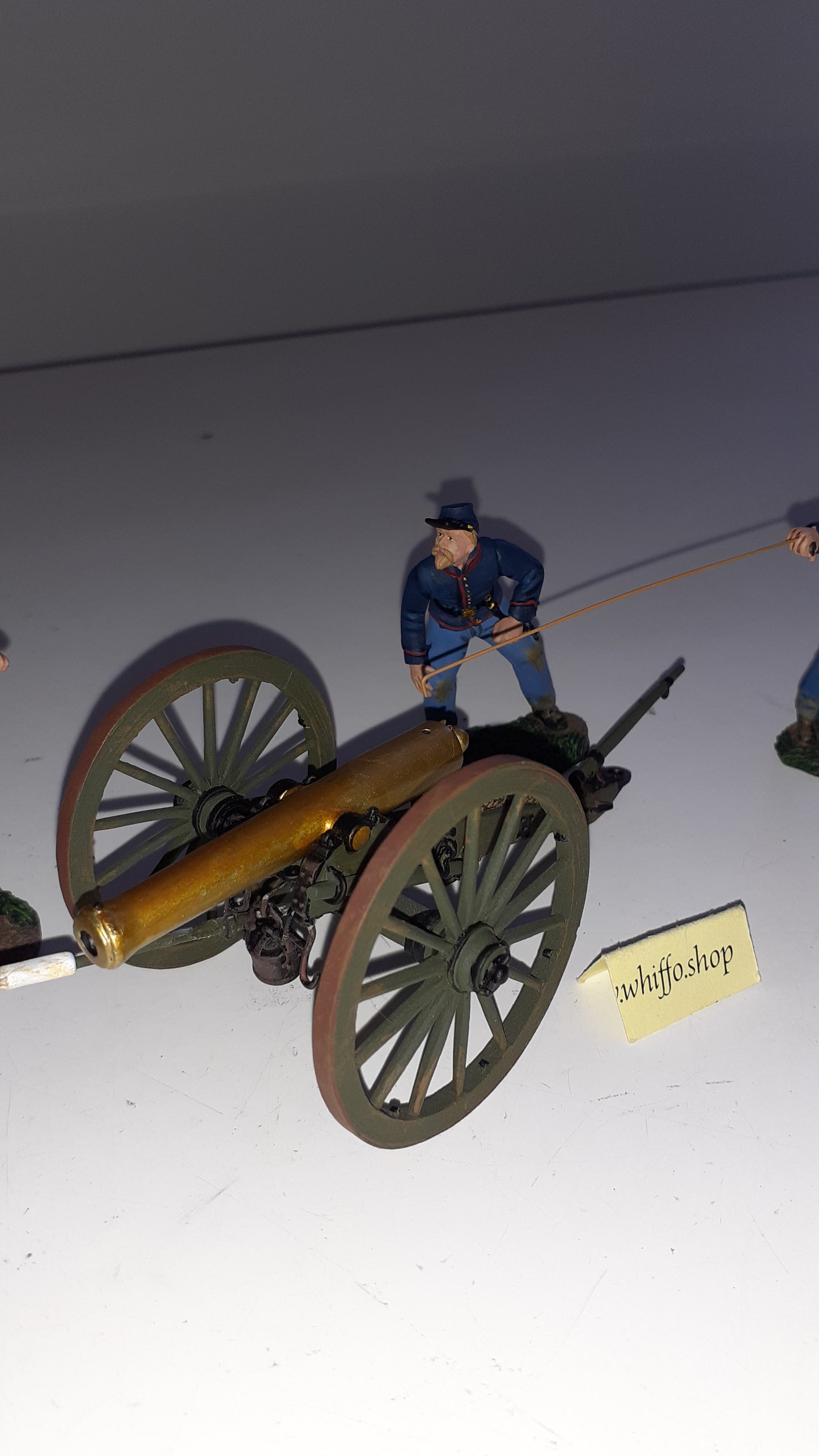 Britains 17779 Acw Union Artillery  12lb Napoleon Cannon 4 Crew 2007 Wdb