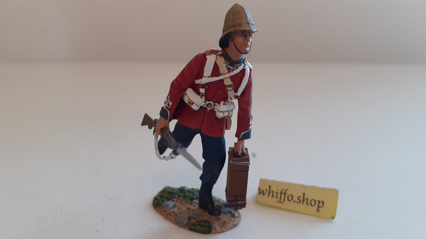 Britains 20064 24th foot Zulu War 2009 running ammo box boxed b525