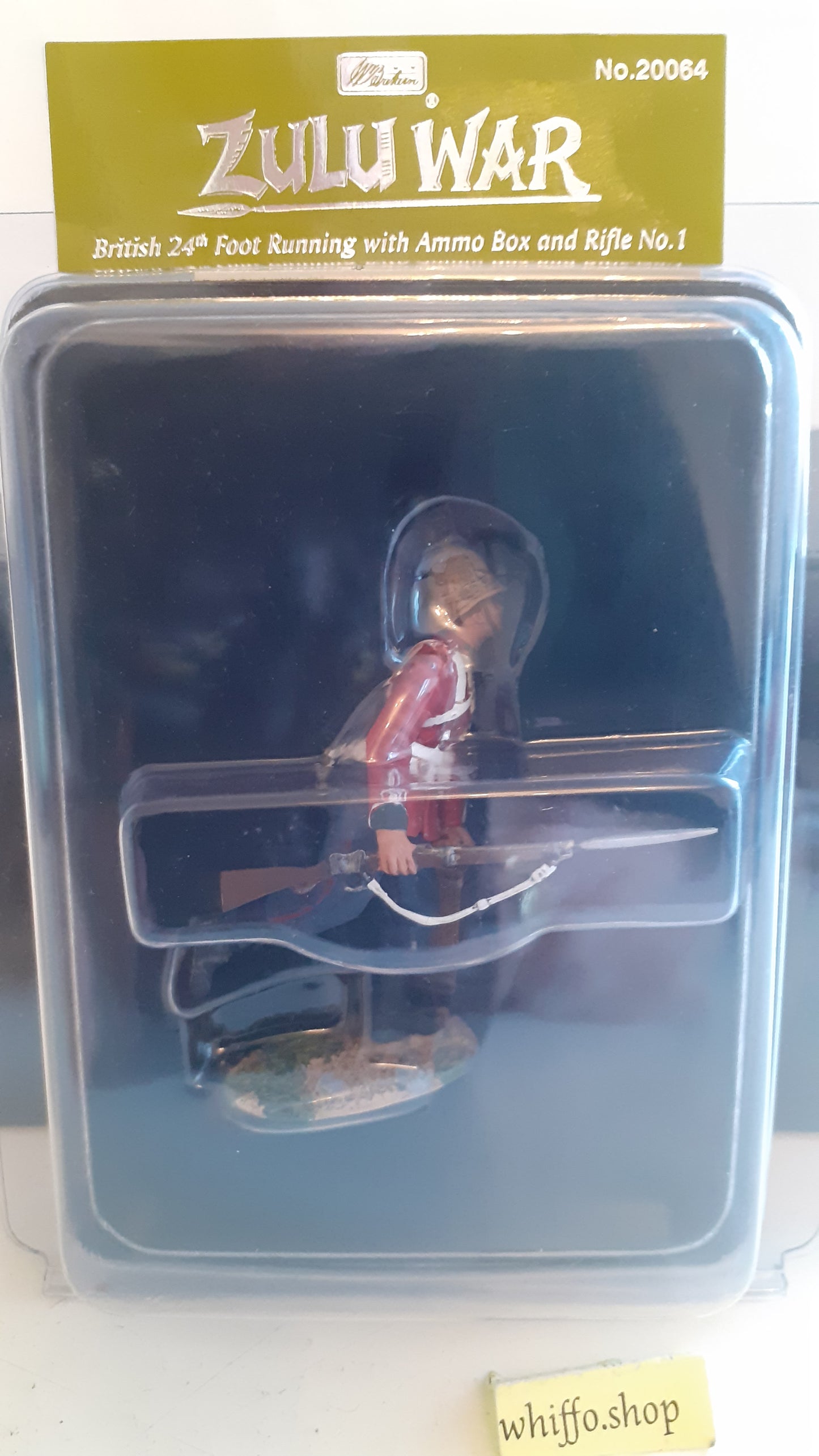 Britains 20064 24th foot Zulu War 2009 running ammo box boxed b525