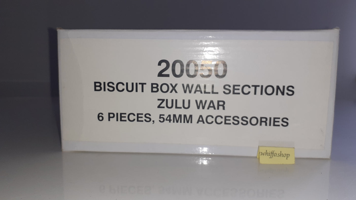 Britains 20050 Zulu wars 24th Foot biscuit box Walls 1:32  2008 boxed S7