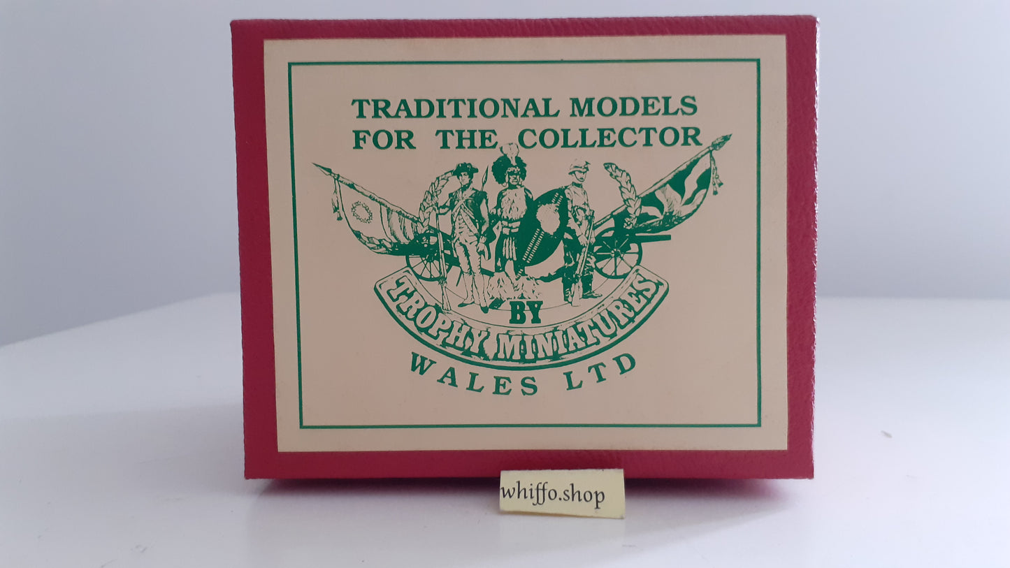 trophy miniatures 1991 zulu war coghill white hat hand to hand hz6a 1:32 s820