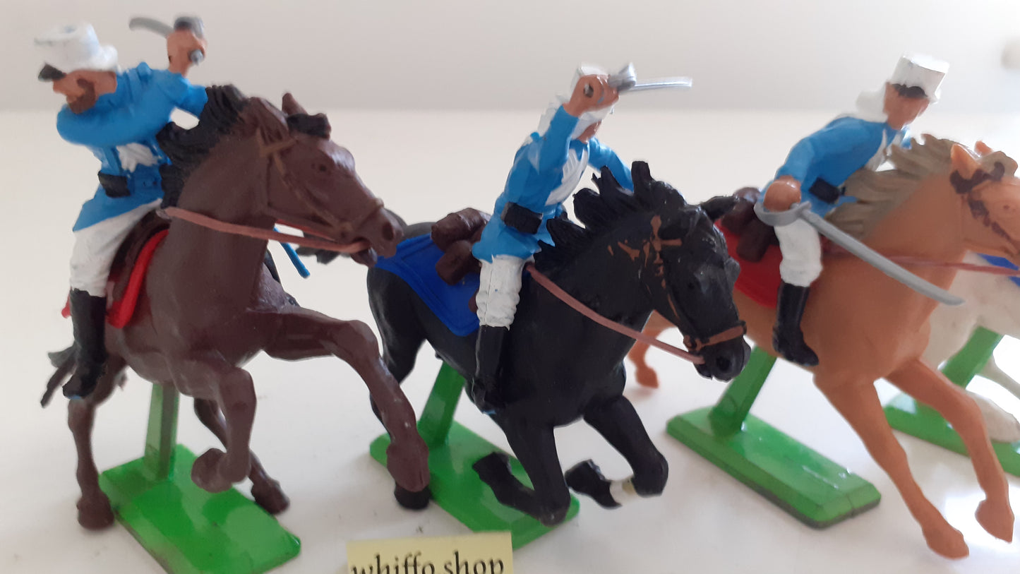Britains deetail mounted french foreign legion ffl cavalry 1970s b231