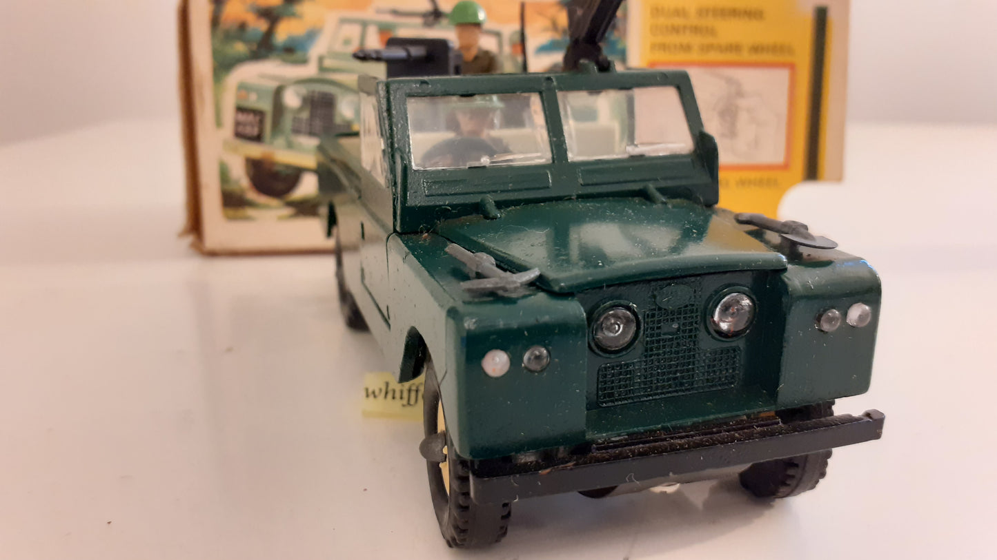 Britains Deetail 9777 Lwb Land Rover Ww2 Sas 1970s 1:32 metal boxed s864b