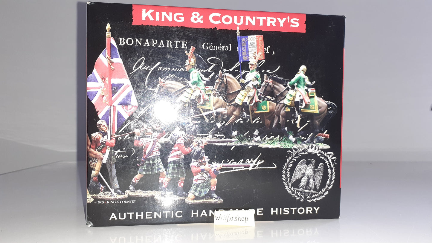 King and country Waterloo Napoleonic Dutch Lancer boxd 1:30 Na166 S560