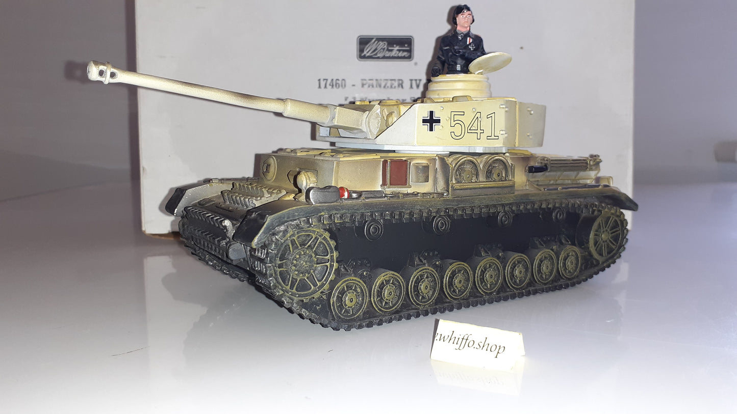 Britains 17460 541 ww2 German Winter  Panzer 4 tank IV boxed 1:32 2003 S4