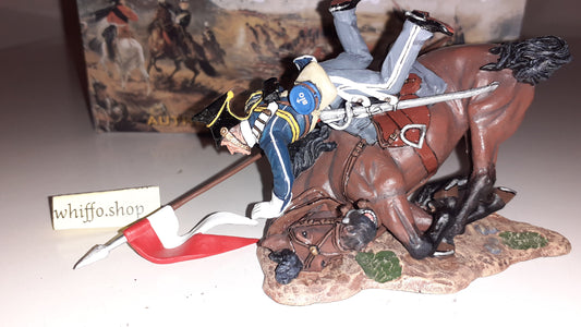 King and country Crimean War Falling 17th Lancer boxd 1:30 Crw36 S555