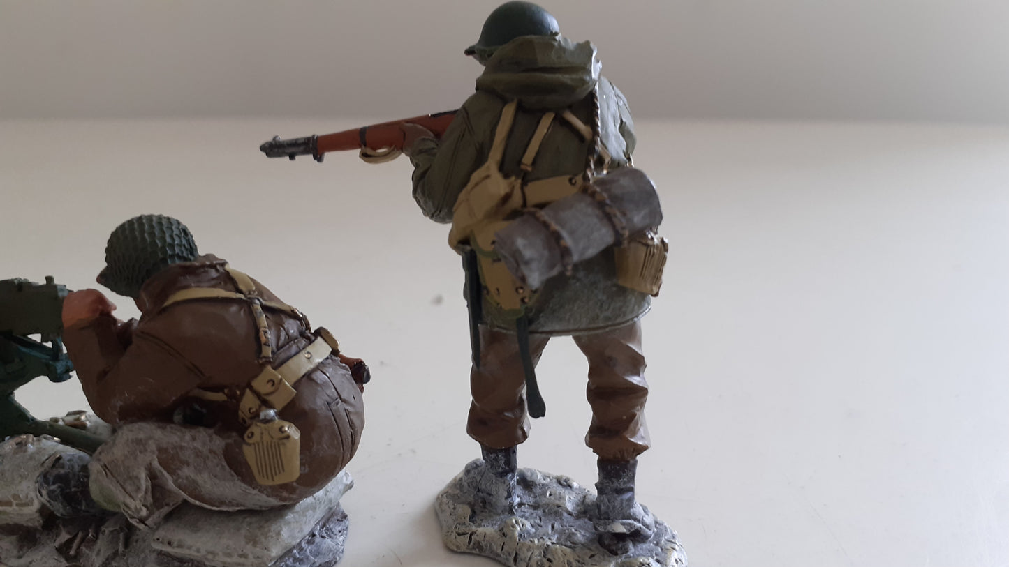 King & Country ww2 US bba02 battle of the bulge support section 1:30 wdb95