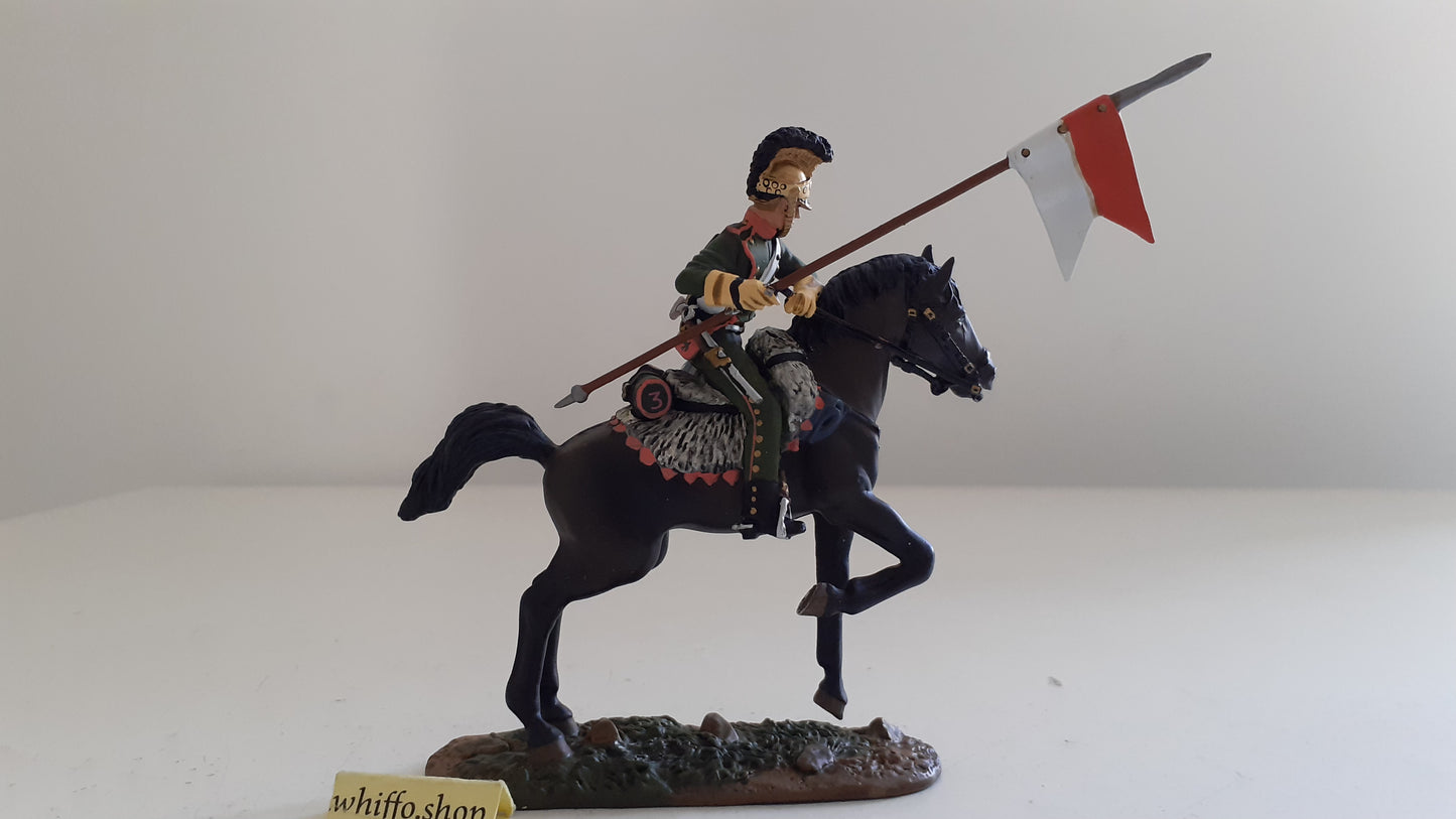 Britains 36069 Napoleonic hougoumont Waterloo French 3rd lancers rearing s450