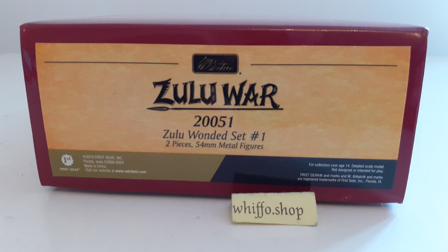 BRITAINS 20051 Zulu War zulu wounded Only 800 Made 24th Foot 2012 1:32 S329