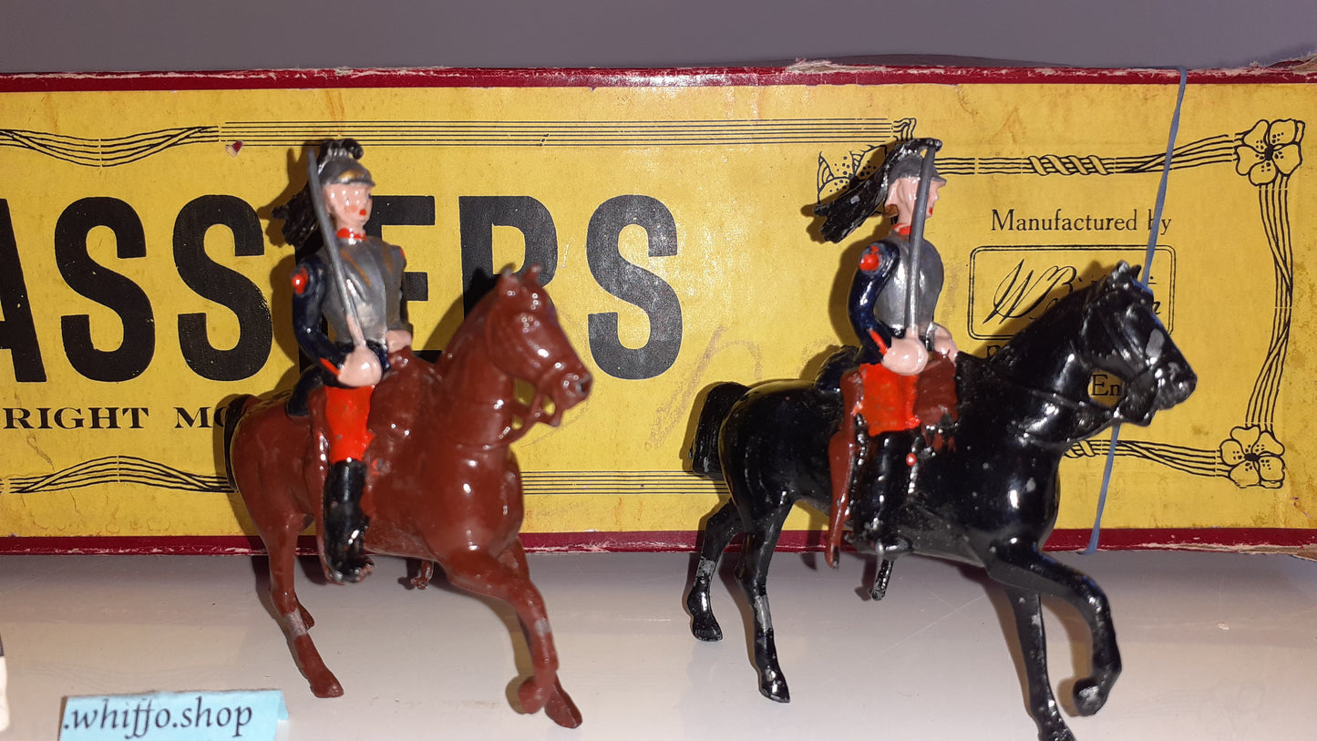 Britains Set 138 French Cuirassiers boxed  S7