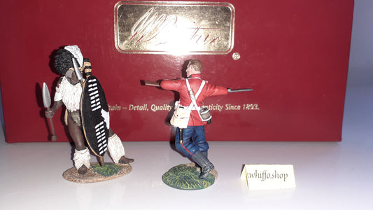 Britains 20105 Zulu wars 24th foot 1:32 Pvt Jones Hospital 2012 boxed S7