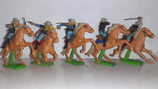 Britains Deetail Mounted 7th Cavalry 1:32 1970s boxed B1 b