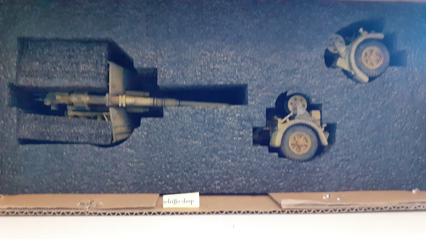 Figarti Ww2 German 88mm Crew Trailer. Only 100 Made 2009 boxd 1:30 king and country compatible  S475