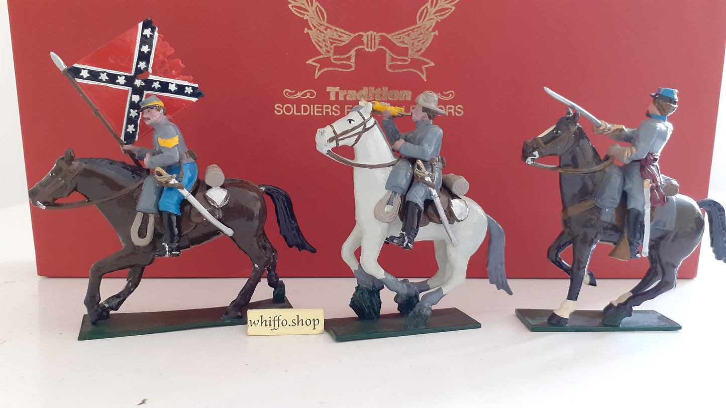 tradition 916 acw confederate cavalry 1995 made 1:32 metal S450