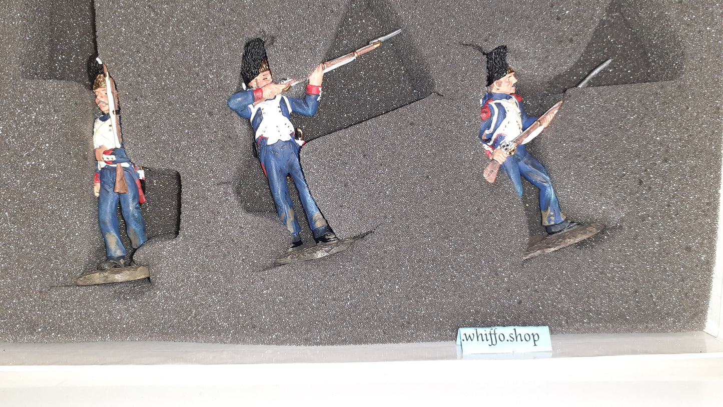 Britains 17256 2001 French Old Guard Waterloo Napoleonic 1:32 metal boxed  S8b for sale