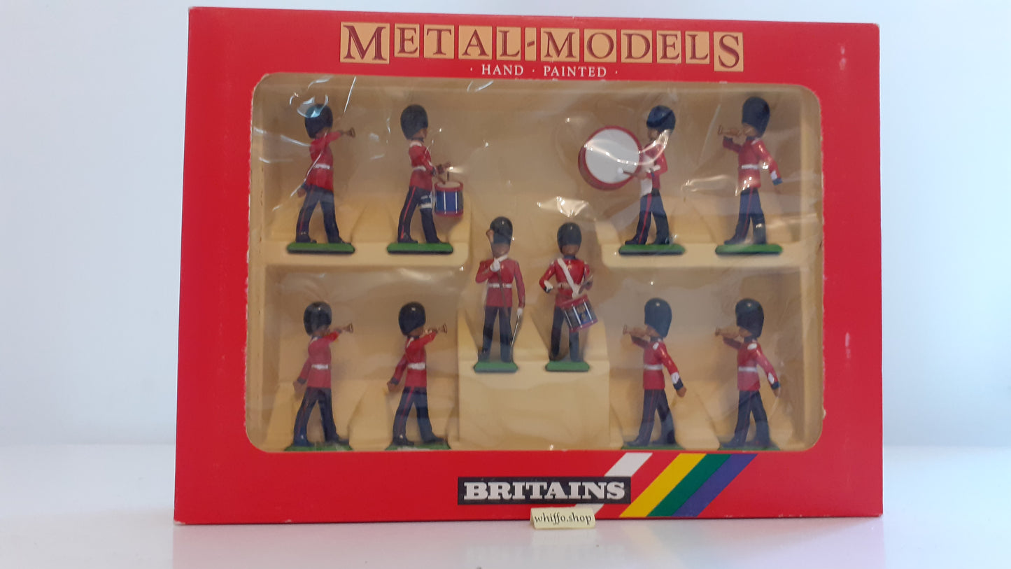Britains 7206 scots guards band red box 1980s ceremonial S725