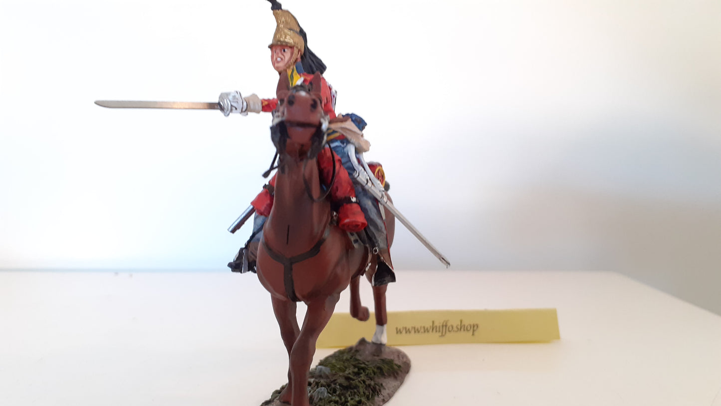 Britains 36055 Napoleonic Waterloo 1st Royal Dragoons Trooper Charging boxed S8