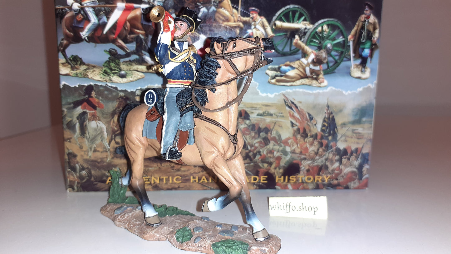 King and country crimean war crw5 Crw05 17th Lancer Bugler Light Brigade  box s840