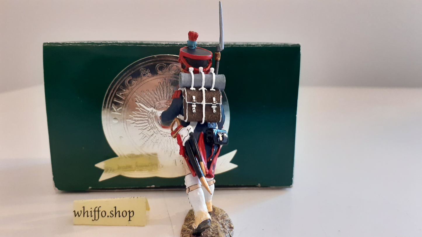 King and country French Infantry Marching Napoleonic boxd 1:30 na14 2003 Rb23b