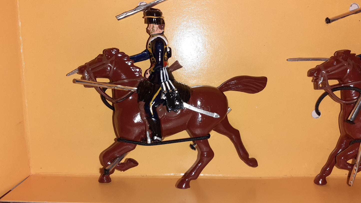 Britains 3109 8th Hussars Charge Light Brigade Add On Set metal boxed 1997 S7