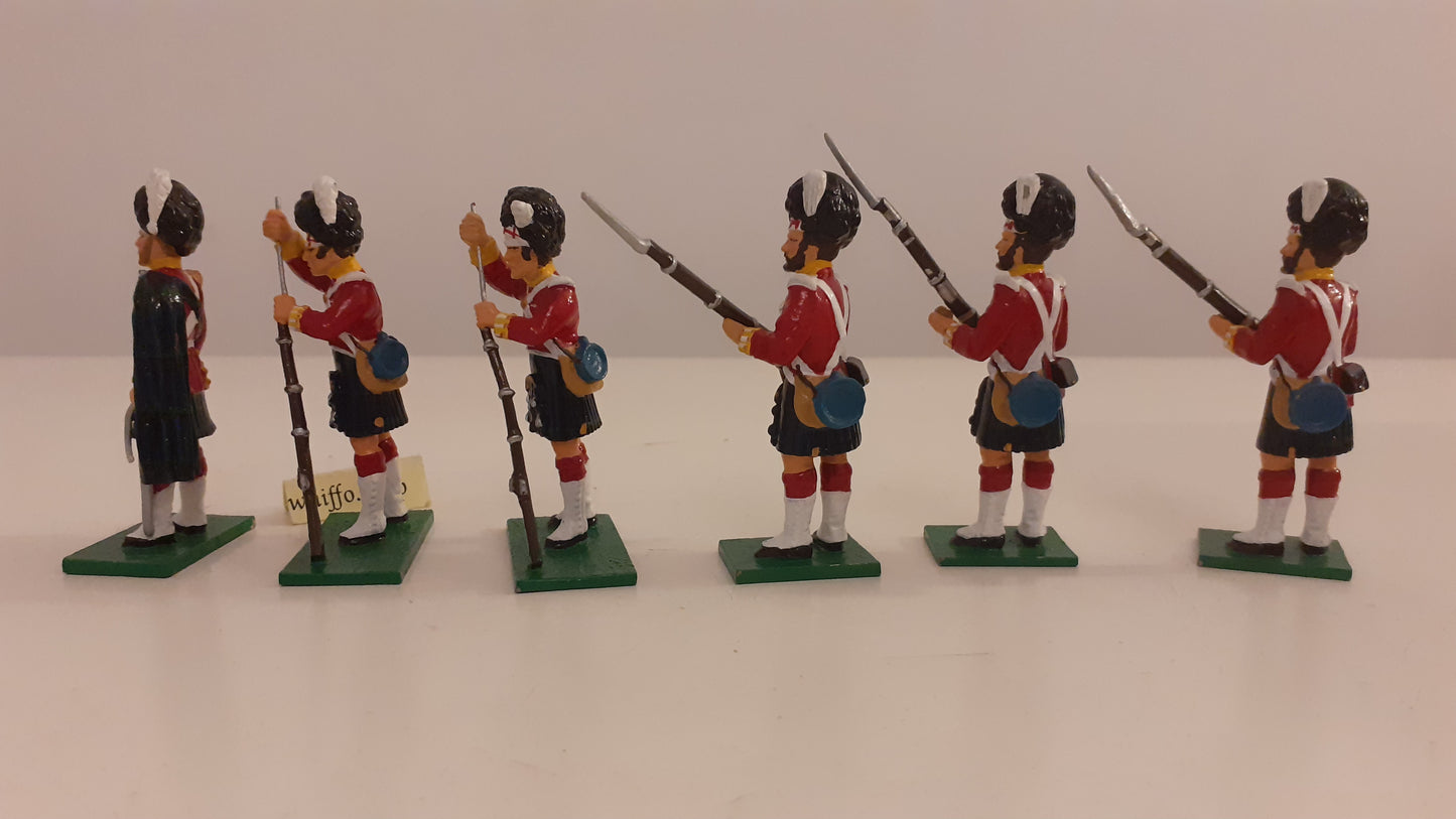 trophy miniatures 1991 waterloo napoleonic 93rd highlanders Crimean war box S854