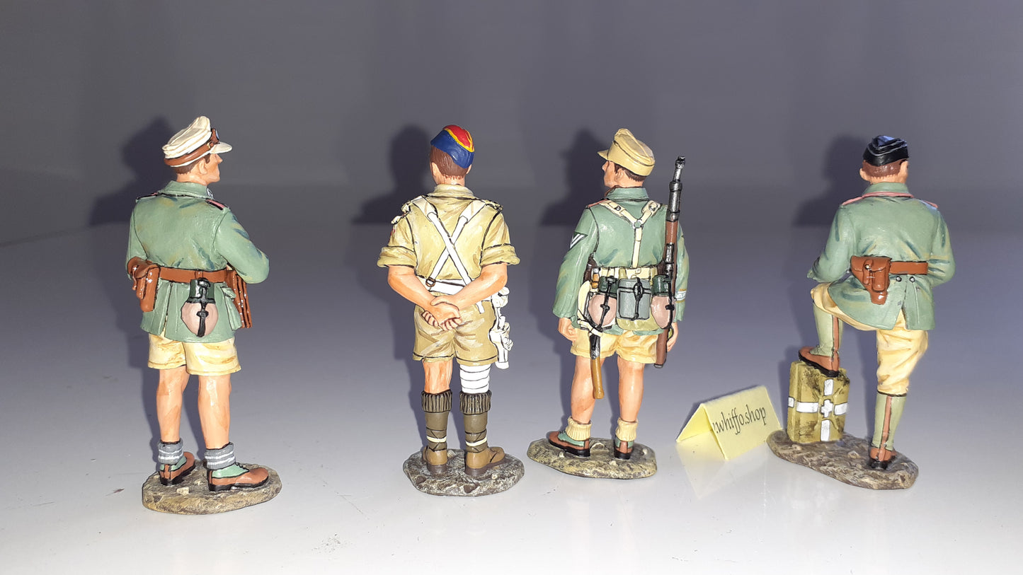 King and country Ak28 Afrika Korps 8th Army Prisoner German Ww2  boxed 1:30 Wdb