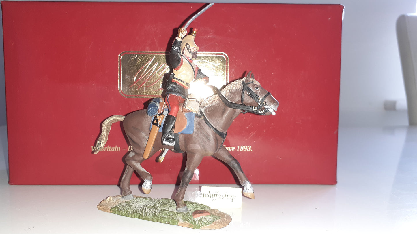 Britains ww1 23005 2009 French Cuirassier Officer Cavalry 1914  metal boxd S7