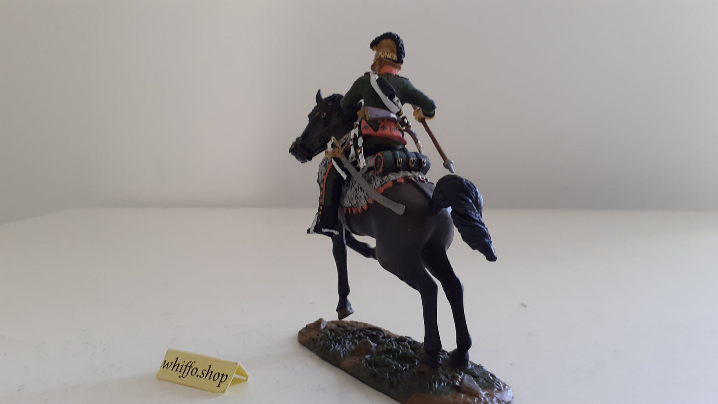 Britains 36069 Napoleonic hougoumont Waterloo French 3rd lancers rearing s450