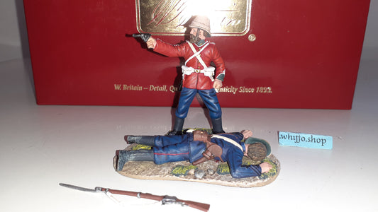 Britains 20123 Zulu wars 24th foot Pistol Indeed 2013 1:32 metal boxed b870