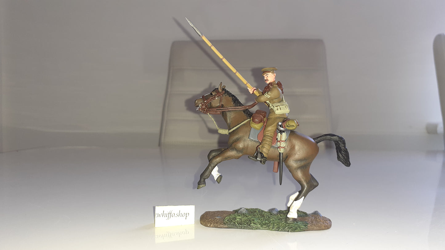 Britains ww1 17834 2006 British 9th Lancer Cavalry Mons 1914 metal boxed S7