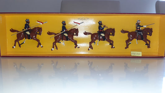 Britains 8953 9th Bengal Lancers Hodson Horse India cavalry 1990s 1:32  S7