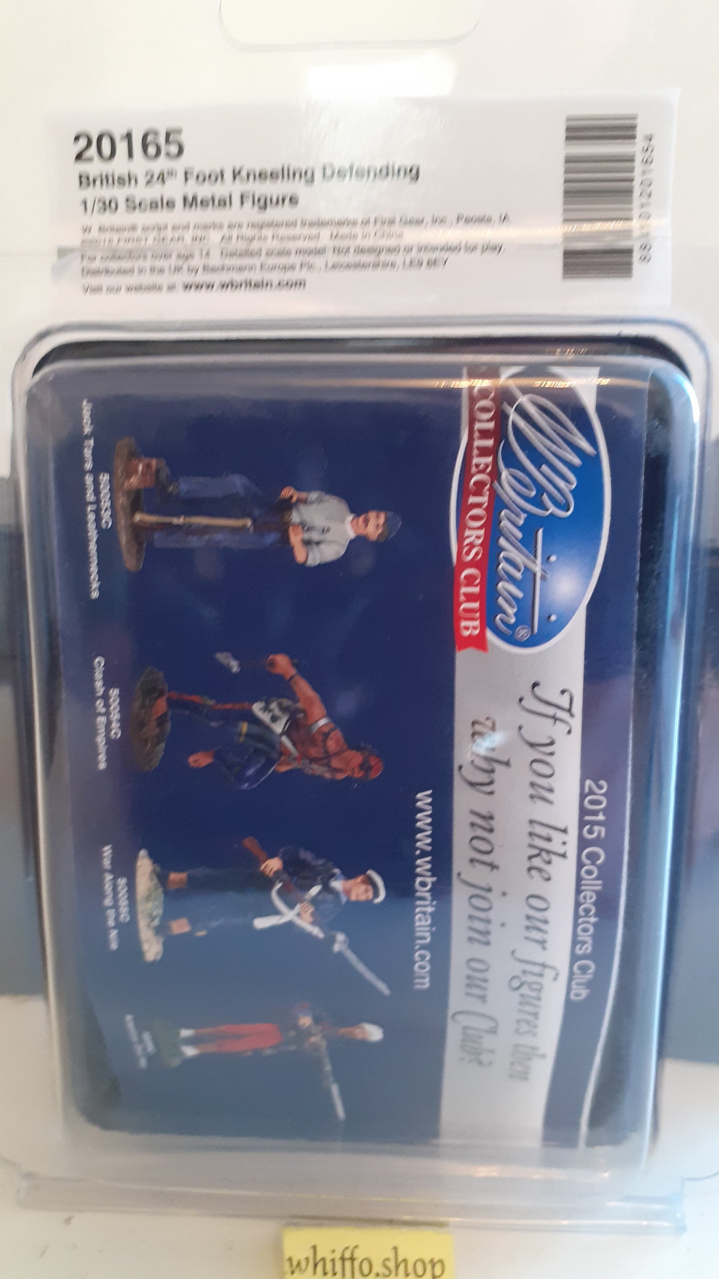 Britains 20165 Zulu wars 24th Foot kneeling 1:32 2014 boxed B627